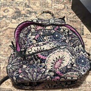 Vera Bradley, large backpack, and small tote bag